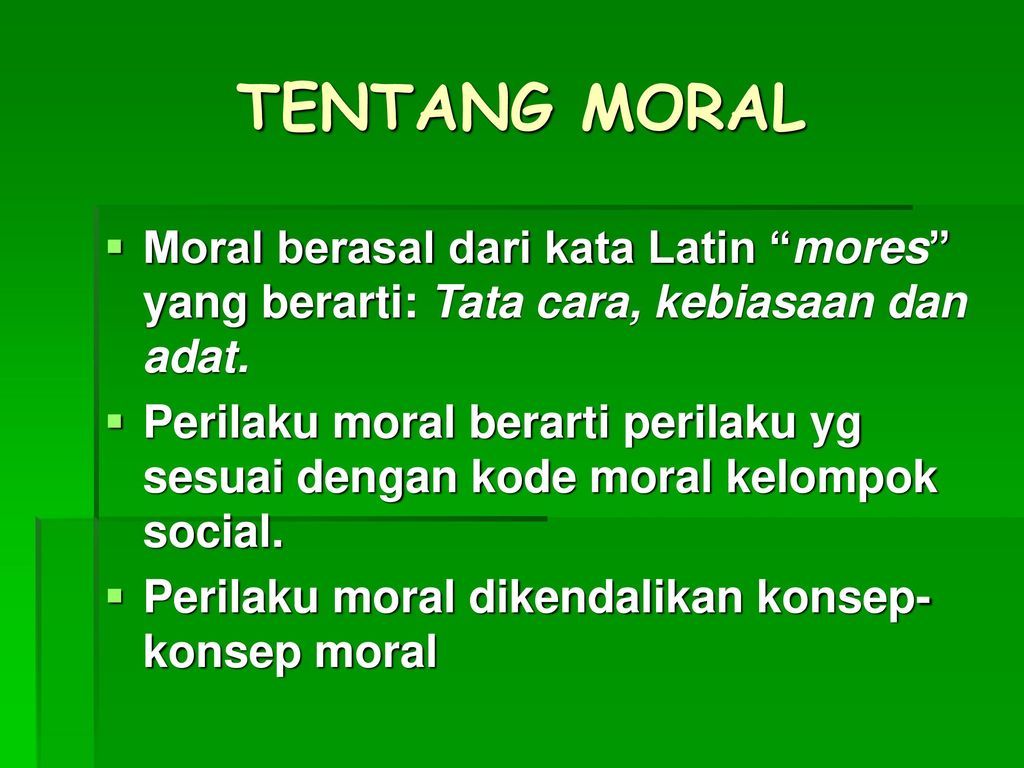 PERKEMBANGAN MORAL TEORI PIAGET KOHLBERG ppt download